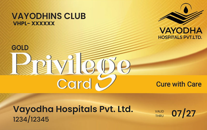 Vayodha Health Privilege card